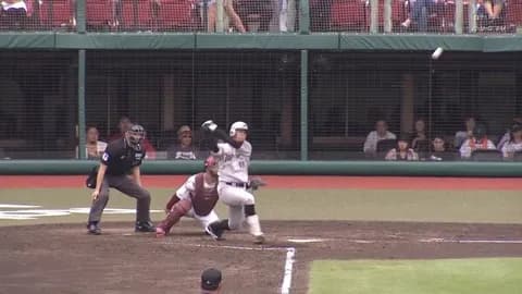 上田希由翔タイムリー2ベース！ロッテこの回2点追加で3点リードへ！