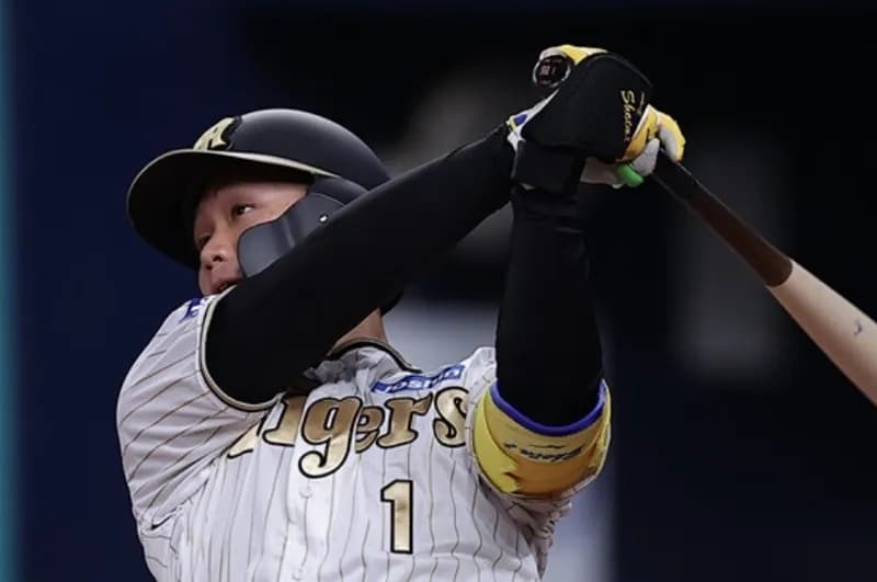 森下翔太、技ありのタイムリーヒットで阪神が先制！！！！！！