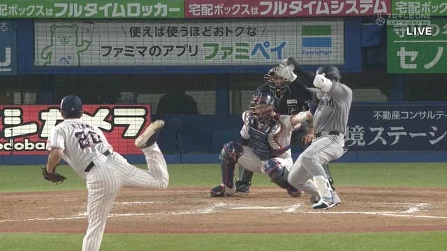 ヤクルト、岡本の頭部に続き岸田にも強烈死球…　消化試合でなんでそんな攻めるんや…