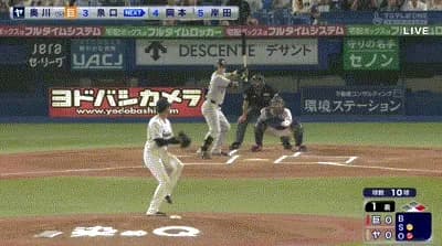 【ヤクルト対巨人23回戦】巨人・キャベッジ、ボーンヘッド…