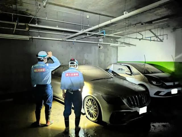 【悲報】三重県四日市市のくすの木パーキングさん、車274台をお釈迦にしてしまう