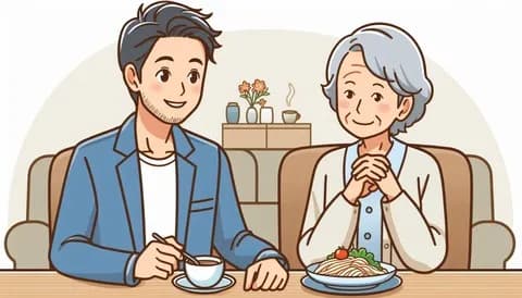 30後半で実家暮らしで母親と外食に行くのってヤバい？
