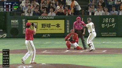 【巨人対広島23回戦】巨人・岡本和真、自己最長ブランク２２戦９０打席ぶり第１２号ソロホームラン！！！！！！！！！！！！！！！