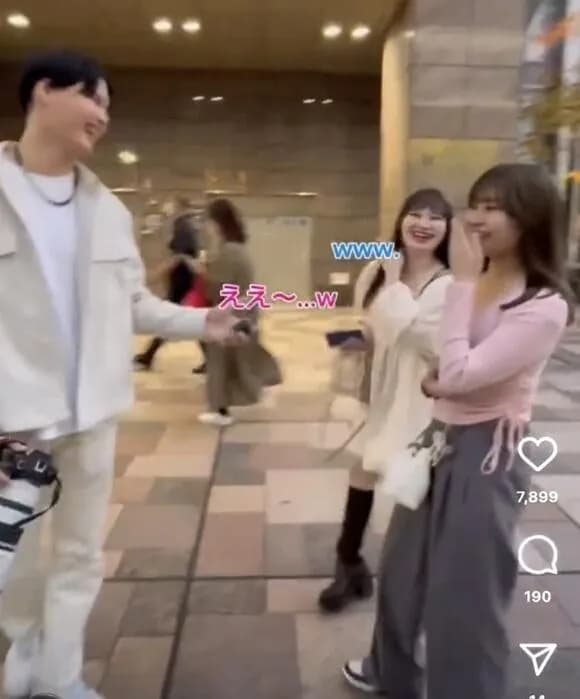 【動画】強男さん、弱女さんに対して露骨な扱いをしてしまう・・・