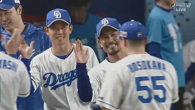 【中日対ヤクルト24回戦】中日が３－０でヤクルトに勝利し連敗ストップ！岡田＆祖父江の引退試合を完封リレーで飾る！高橋宏が今季7勝目、松山が42S！