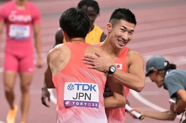 【世界陸上】決勝進出の日本400ｍリレーに追い風　優勝候補ジャマイカとパリ五輪メダルの南ア、英国が予選敗退「まじでメダルあるぞ」