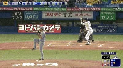 【ヤクルト対阪神23回戦】ヤクルト・山田哲人、阪神・伊藤将司から第１１号先制ソロホームラン！！！！！！！！！！！！！！！！