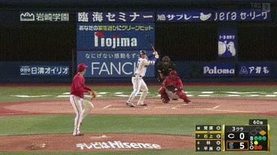 【DeNA対広島24回戦】DeNA・石上、広島・常廣から第２号２ランホームラン！リードを７点に広げる！！！！！！！！！！！！！！！！！！！