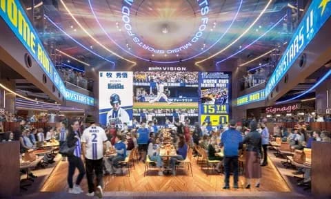 横浜DeNAベイスターズ、球団直営ライブビューイングアリーナ「THE LIVE」2026年3月開業へ
