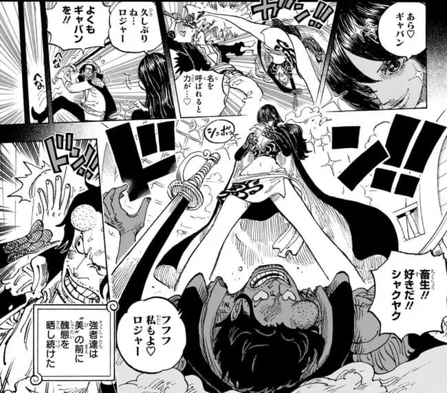 ワンピースの海賊女帝ボア・ハンコックさん、シャッキーのせいで格が大きく下がってしまうｗ