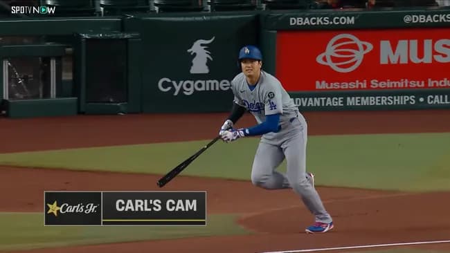 大谷翔平「入ったな…(確信)あっやべっ！」ｼｭﾊﾞﾊﾞﾊﾞﾊﾞ(三塁打)←これ