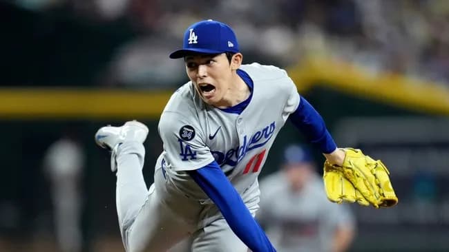 佐々木朗希さん、ローリーを三振にとって１回無失点