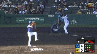 【阪神対中日24回戦】阪神・大山、第１３号３ランホームラン！通算１５０号本塁打達成！！！！！！！！！！！！！！！！！！！