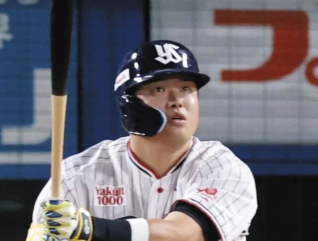 村上宗隆　.263 20本 OPS1.006