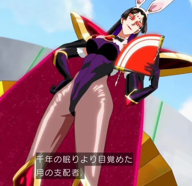 【朗報】アニメYAIBAさん、夕方放送なのにハイレグバニーBBAを出してしまう