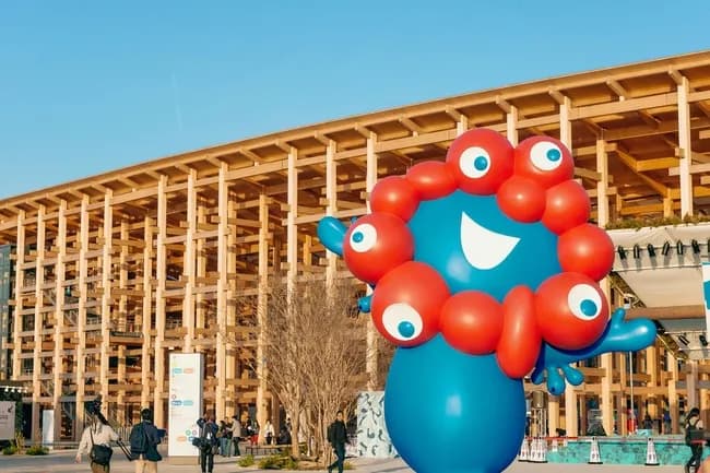 テレビ「大阪万博が入場できないほど大混雑です！」