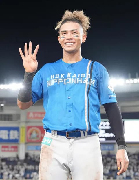 【日本ハム】水谷瞬、今季初４安打「できすぎ。CSにいい弾みついたが残り２試合も全力で」