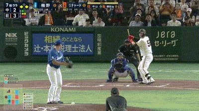 【巨人対中日24回戦】巨人、７回裏２アウト一三塁からワイルドピッチで三塁ランナー生還！リードを２点に広げる！！！！！！！！！！！！
