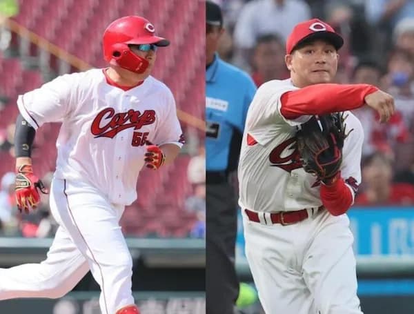 カープ松山竜平と田中広輔、今季限りで退団へ　現役続行を希望