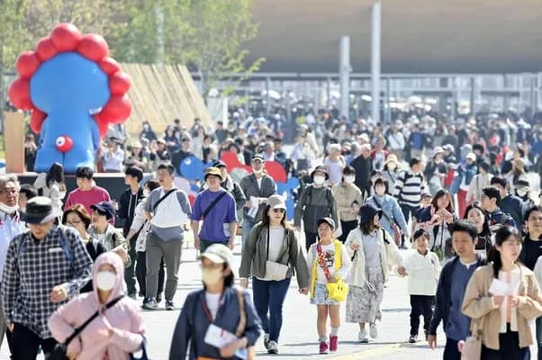 【朗報】大阪万博来場者、このペースが続けば愛・地球博を超える模様
