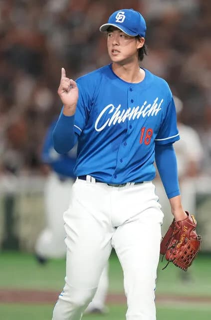 中日梅津、来季は育成契約に