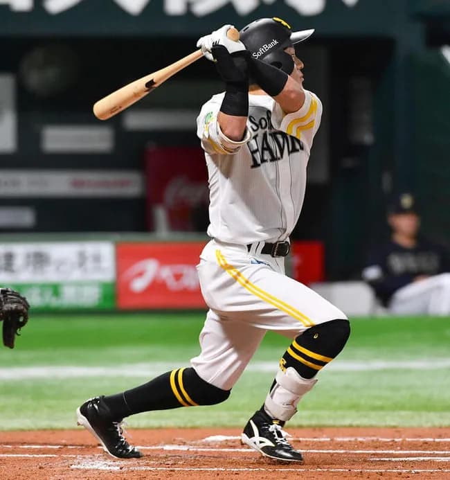 ソフトバンク牧原、首位打者確定wwww