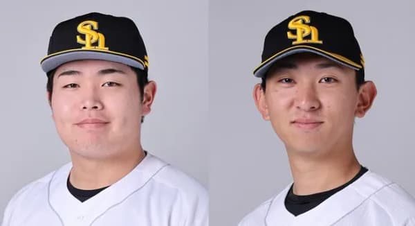 ホークス育成内野手・佐倉侠史朗＆中澤恒貴を2球団に派遣
