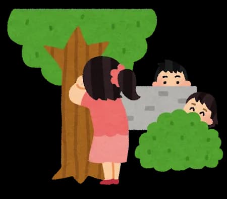 ひとりかくれんぼ最中だが