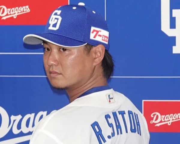 中日・佐藤龍世、移籍から4か月で戦力外　