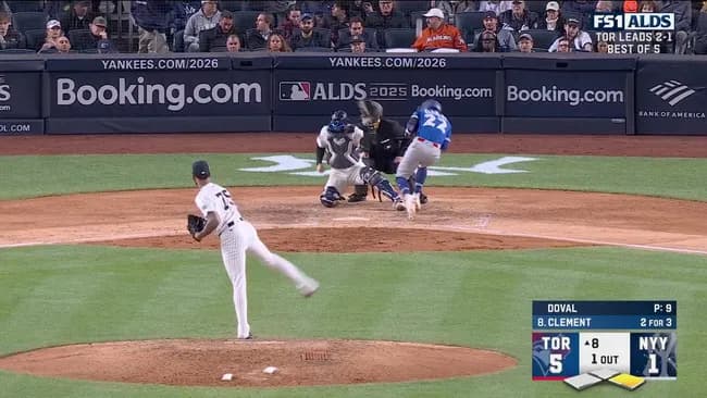 ヤンキース、点を取られた腹いせに死球wwwww