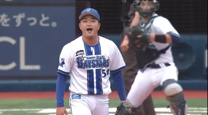 DeNA石田裕太郎が登場曲に三浦監督現役時代の曲をサプライズ使用「びっくり」　4回無失点の好救援に目尻も下がる