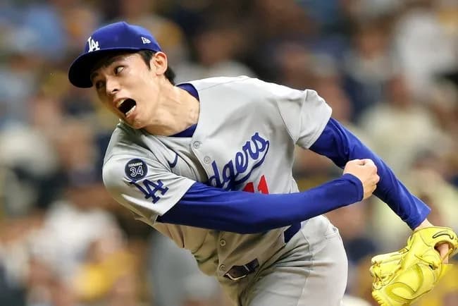 【悲報】佐々木朗希さん、PSで投げる度に球速が低下…163.5km→157.7km