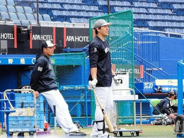 安田尚憲の最高スイングスピード、球団最速だった!!