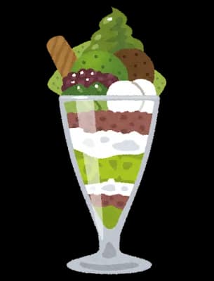 誰かワイと抹茶パフェ食べに行こう