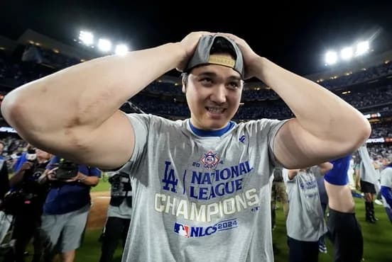 【MLB】大谷翔平がリーグ優勝決定シリーズMVP　投手では1勝、打者では4試合で打率.357、3本塁打、4打点