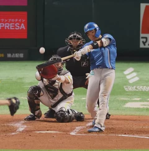 【パＣＳ】“ホークスキラー”山県秀が同点三塁打「チームと北山さんに迷惑ばかりかけていられないので、打って応えたいと思っていた」