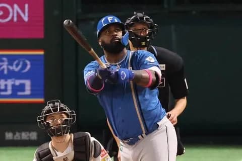 【パＣＳ】日本ハム・レイエスが最終ステージ２本目の左越えソロ「エネルギーたっぷりで勝つ気満々です」