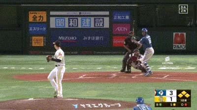 【パCSFinal4回戦】日本ハム、さらに３回表１アウト満塁から万波の犠牲フライでリードを３点に広げる！！！！！！！！！！