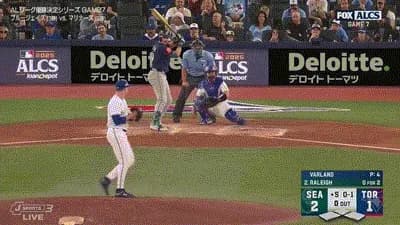 マリナーズ・ローリー、PS第5号ソロホームラン!リードを2点に広げる!!!!!!!!!!!!!!!!