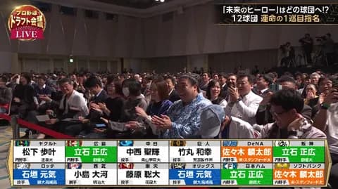 今年のドラフトで一番盛り上がったシーン