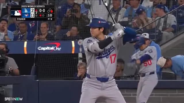 【ドジャース】大谷翔平 ワールドシリーズ通算打率 .130