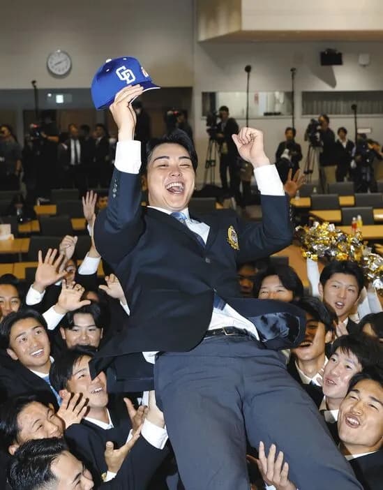 【朗報】中日ドラフト1位中西投手、高校大学で日本一を経験している優勝請負人だった