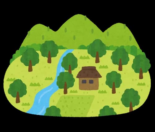 “ど”がつく田舎書いてけ