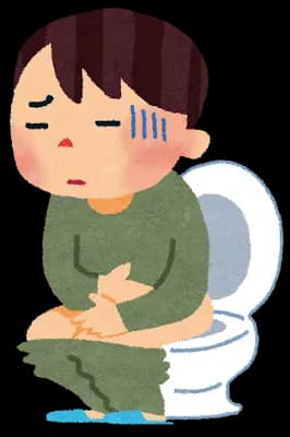 朝から下痢が凄かったんやが何で当たったんや？