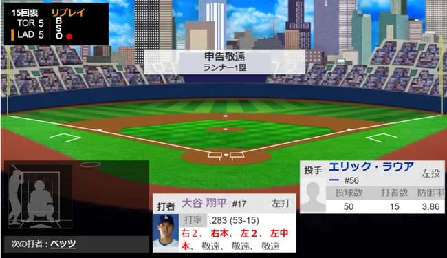 ウソだろ…大谷翔平　第8打席も四球で全打席出塁　2発含む4打席連続長打→4打席連続申告敬遠
