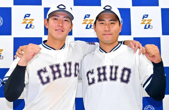 巨人ドラフト4位皆川(中央大)実は意外と掘り出し物かもしれない、亀井を超えるかも