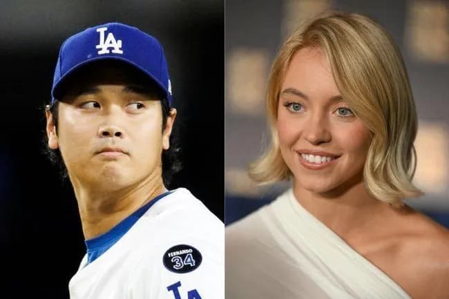 【ド軍】大谷翔平のユニを羽織って…女優シドニー・スウィーニーがワールドシリーズを観戦