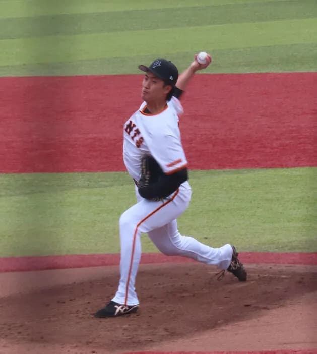 【巨人】先発ローテ候補の西舘勇陽が200球以上の熱投「投げて覚えることもある」阿部監督
