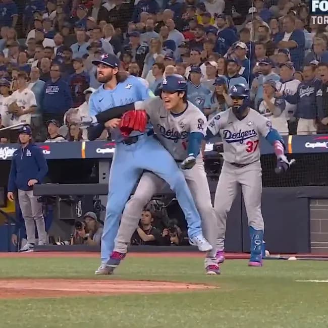 大谷さん、体幹が強すぎる