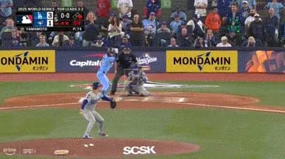 【WS第6戦】ドジャース・山本由伸、５回まで４安打１失点の好投！！！！！！！！